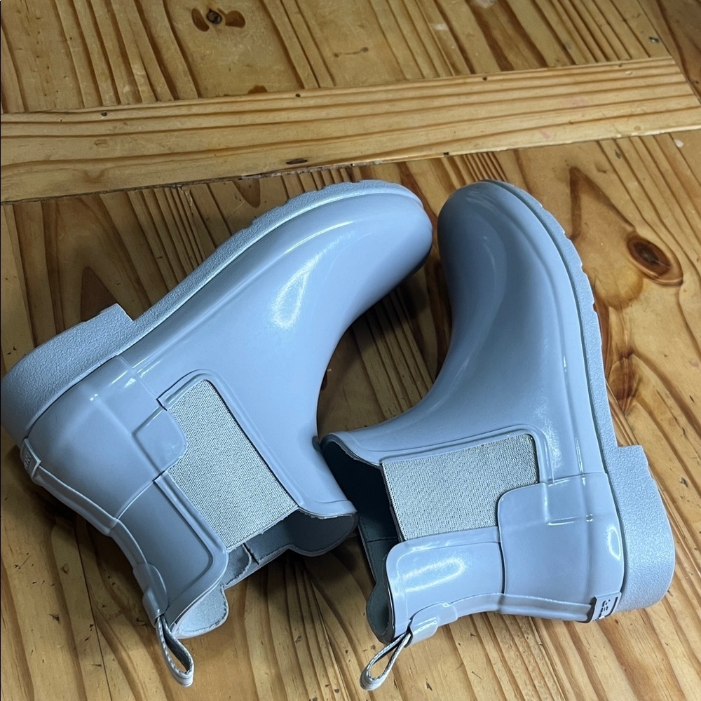 Hunter Wellington Boots Chelsea Gray - Picture 4 of 9